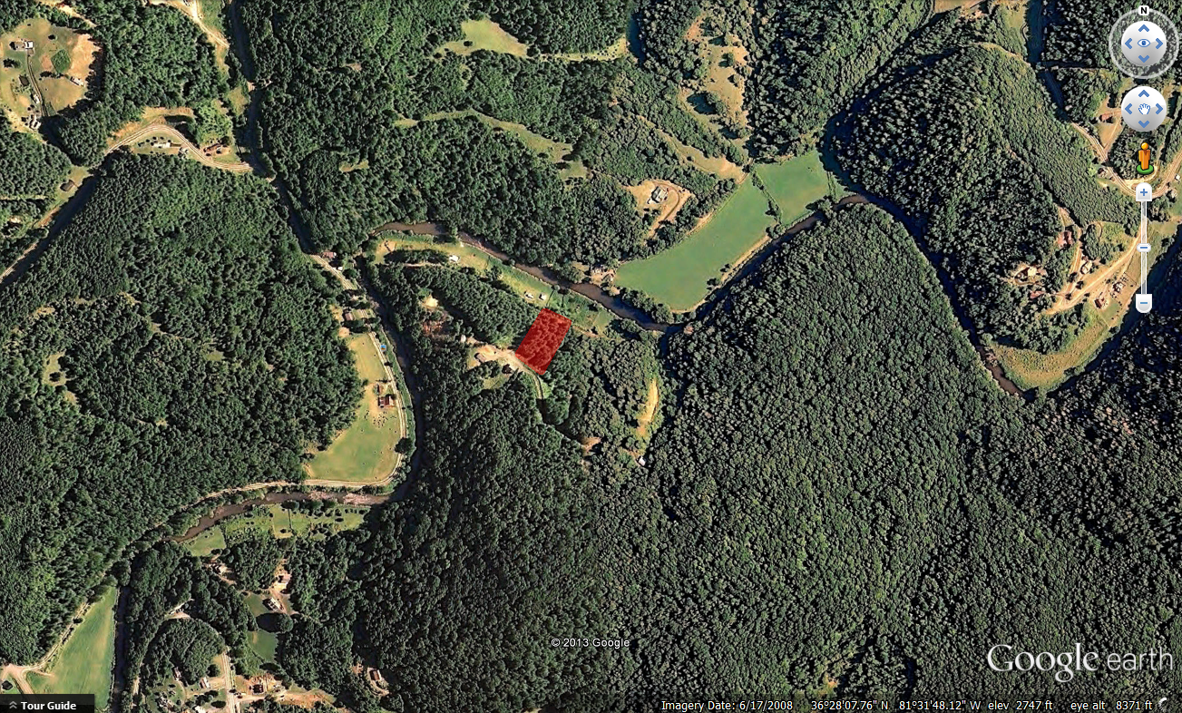North Carolina Mountain Property Long River altitude 2800ft 1.096